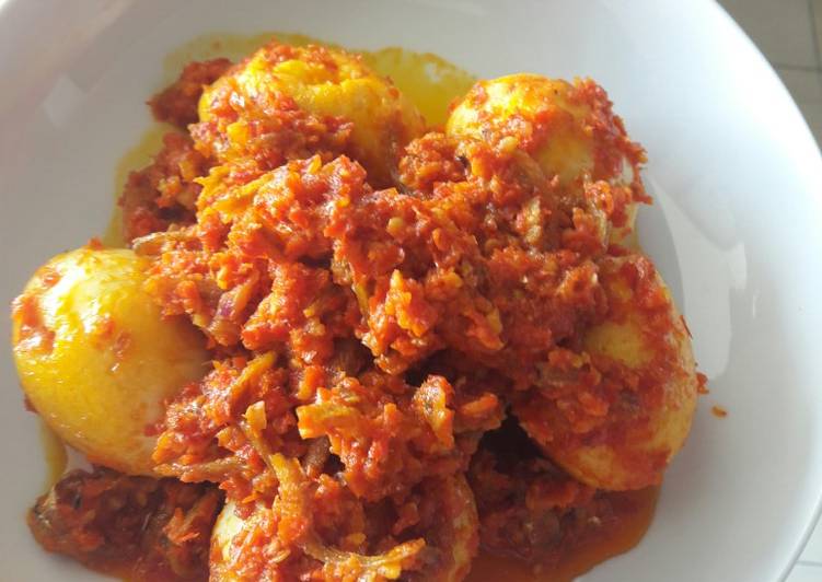 Resep Goreng Telur Teri Balado yang Menggugah Selera