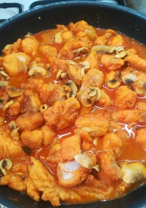 Harcsapaprikás gombával recept fotója