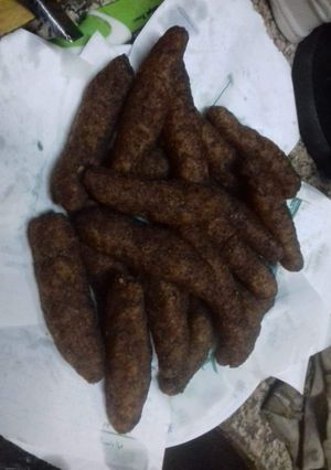 صورة لوصفة كفته الارز وبطاطس محمره وسلطه طحينه 🥖🍟🍚