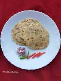 Akki roti (rice flat bread)