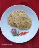 Akki roti (rice flat bread)