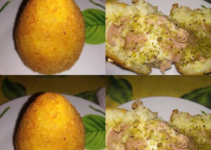 Arancini al pistacchio