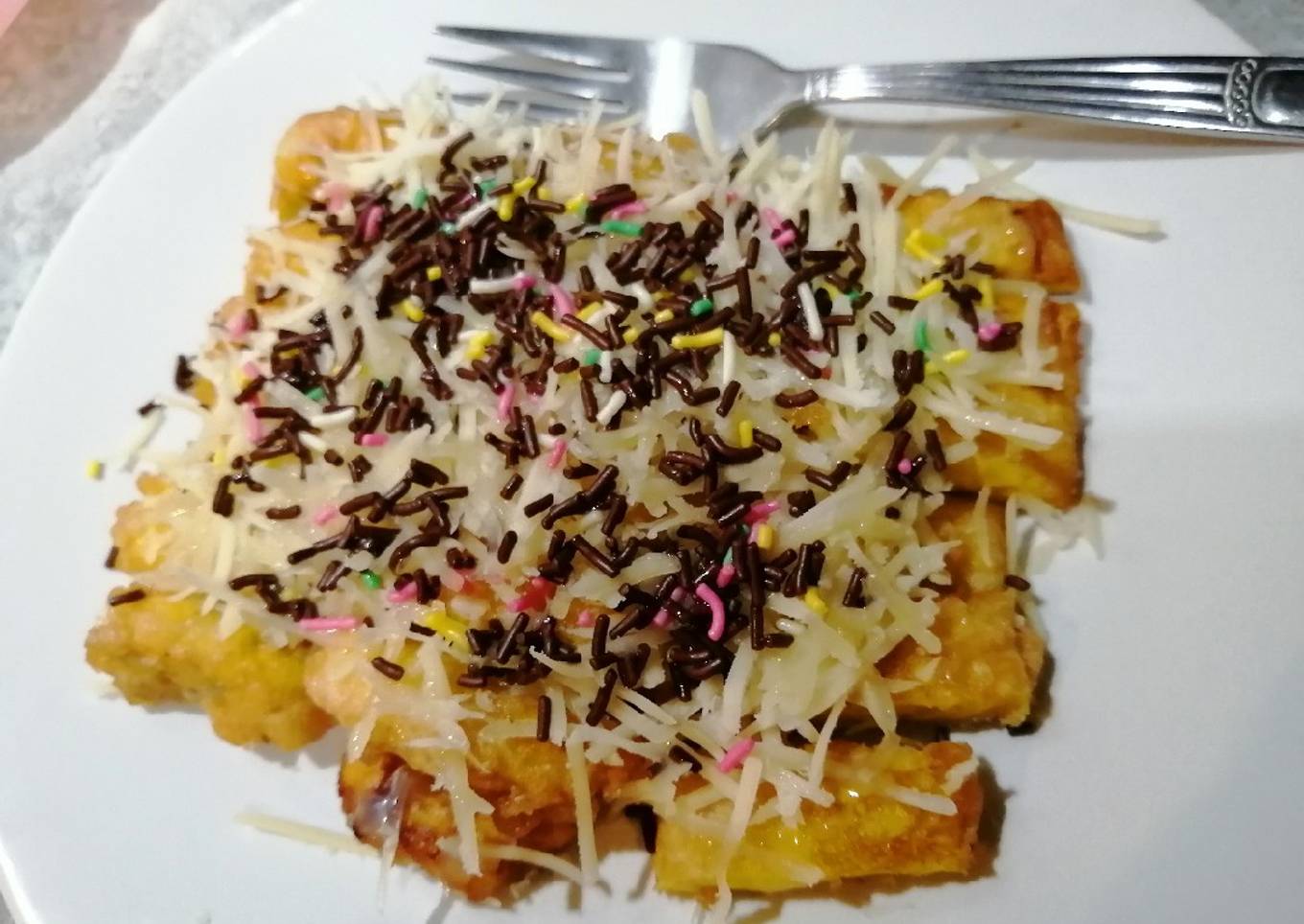 Pisang Goreng Keju Coklat