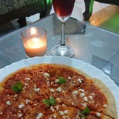 A picture of My best ever Margherita Pizza.