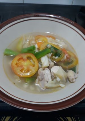 Foto resep Sup ayam biasa