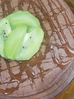 Una foto de Pancakes de chocolate