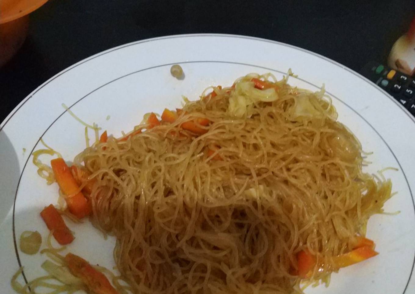 Bihun goreng yang ternyata enak