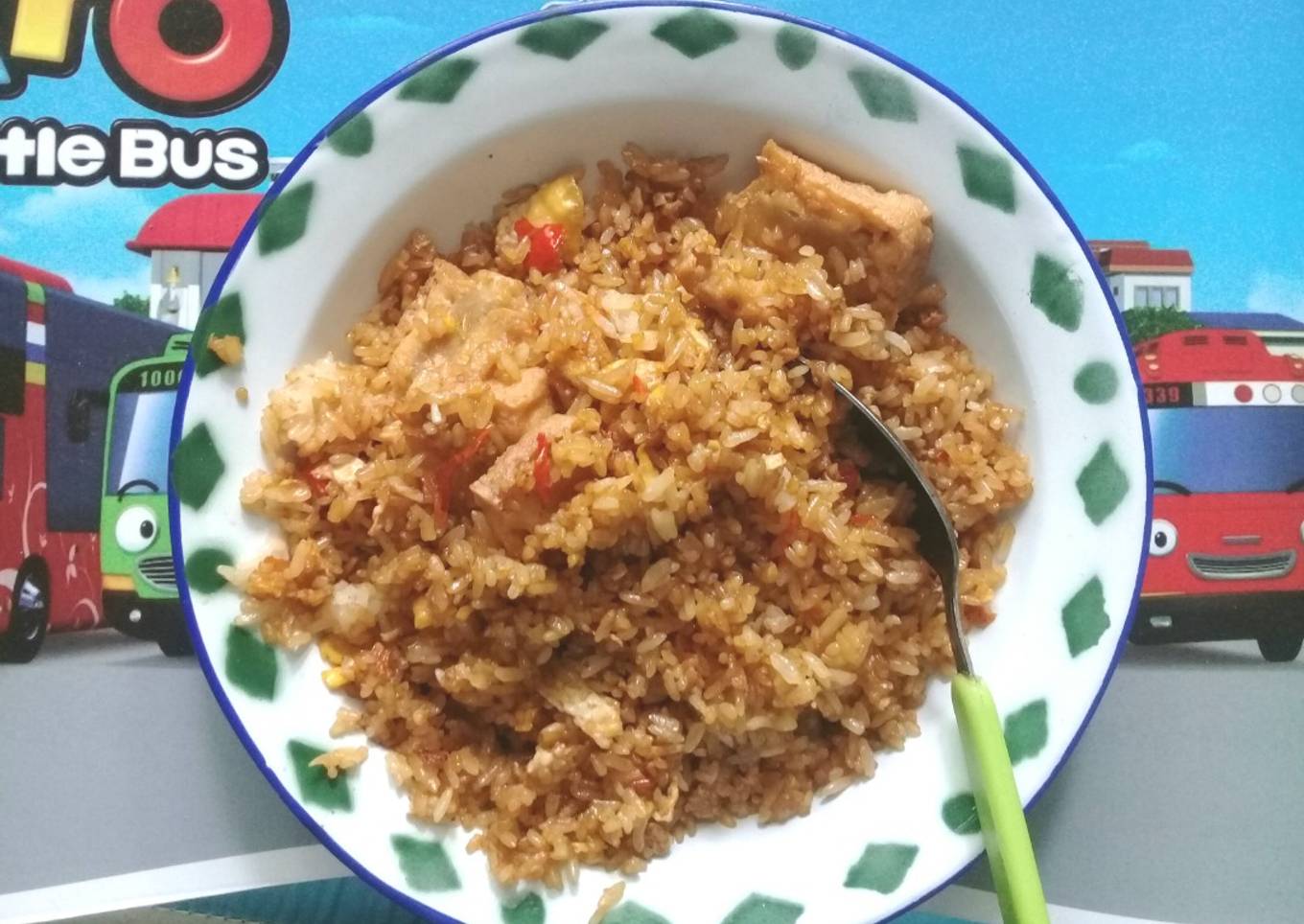 Nasi Goreng Tahu Bakso Pedas