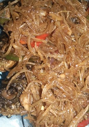 Foto resep Tumis ikan bumbu kecap mie soun