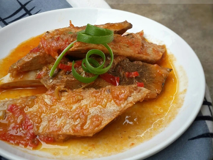 Cara Gampang Membuat Resep Pindang tongkol balado yang Bisa Manjain Lidah Anti Ribet, Bisa Manjain Lidah