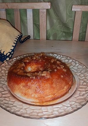 Una foto de Budín de pan.