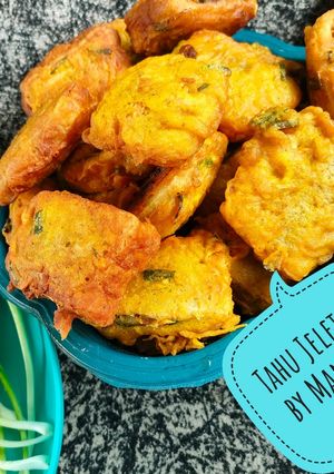 Foto resep Tahu Jeletot - isi daun singkong