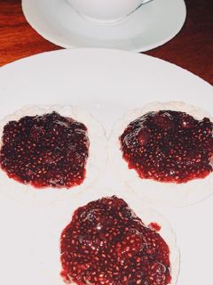 Una foto de Mermelada de moras sin azúcar