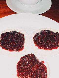 Una foto de Mermelada de moras sin azúcar