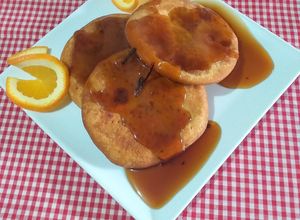 Una foto de Sopaipillas pasada por almíbar...