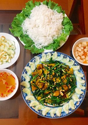 Hình của món Chả cá lăng.