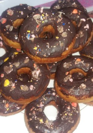 صورة لوصفة دونات خفاف و منفوخين🍩 😍