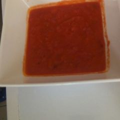 A picture of Tomato lime souce.