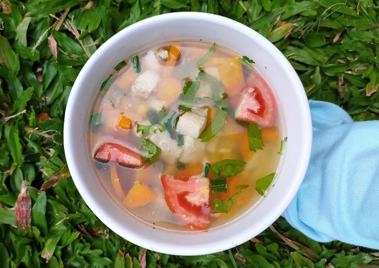Langkah Menyiapkan Sup Bening Ikan Dori ❤️ Lezat