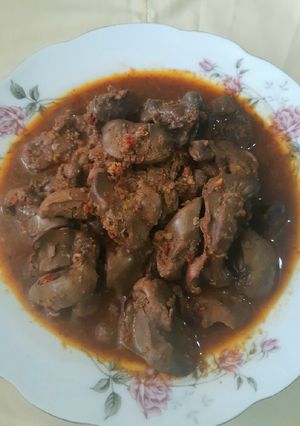 Foto resep Ati Ampela Semur Pedas
