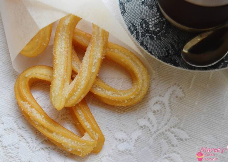 Churros  con chocolate