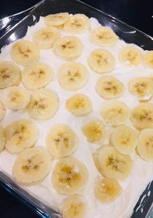 A picture of 🍌 banana custard.