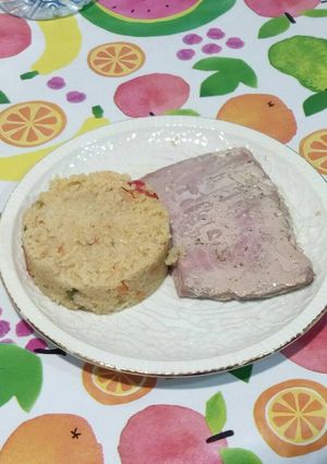 Foto principal de Atún al yin y cuscús con pimientos
