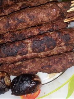 صورة لوصفة كفتة مشوية على الفحم 🍖🍖🍖