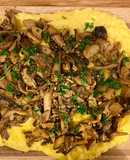 Vegan Mushroom Stew on Polenta