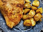 Una foto de papines al horno