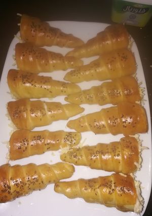 صورة لوصفة كورني بكريمة الجبن بالدجاج