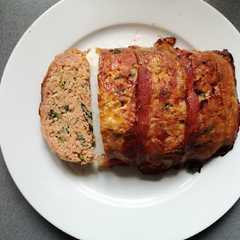 Una foto de Mazacote de carne picada y bacon