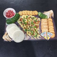 A picture of Spicy chilli butter board.