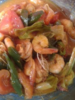 Foto resep Udang asem manis