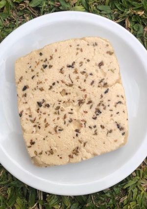 Una foto de Queso de soja vegano