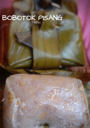 Foto resep Bobotok / ciu / pais pisang dan cara melipat daun