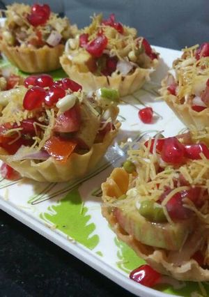 A picture of Tart chaat / healthy and tasty evening snacks.