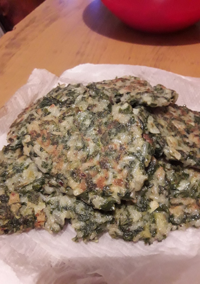 Una foto de Croquetas de acelga y arroz fácil y ricas!