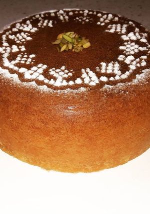 عکسی از دستور کیک ماست قابلمه ای