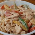 Krémes csirkés fajitas