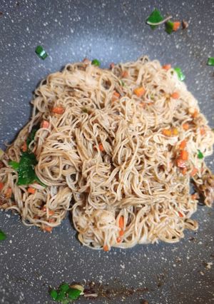 Foto resep Misua goreng ayam