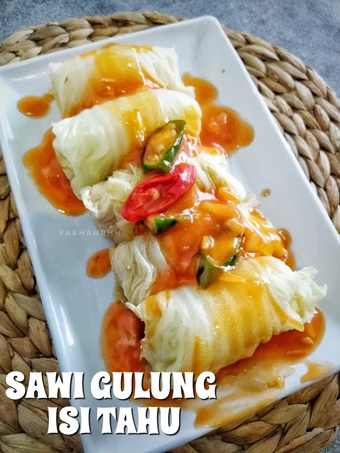 Cara Gampang Menyiapkan Resep Sawi Putih Gulung Isi Tahu yang Uenak Anti Ribet, Menggugah Selera