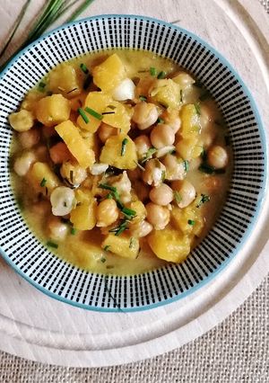 Foto di Zuppa di zucca e ceci