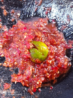 Foto resep Sambal Terasi Tomat Mentah