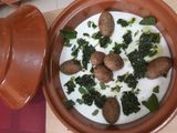 كبة مقلية مع اللبن