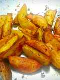 Papas horneadas con ajo y romero!