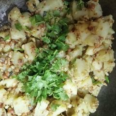 A picture of Potatoes sabji.