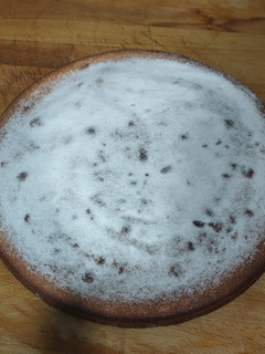 Una foto de Bizcocho de mascarpone y mandarina