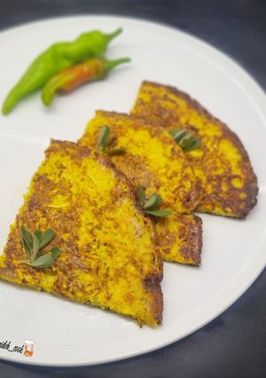 عکسی از دستور کوکو کدو سبز، هویج و سیب زمینی🥙