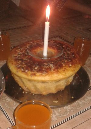 صورة لوصفة كيكة عيد ميلاد ابني محمد